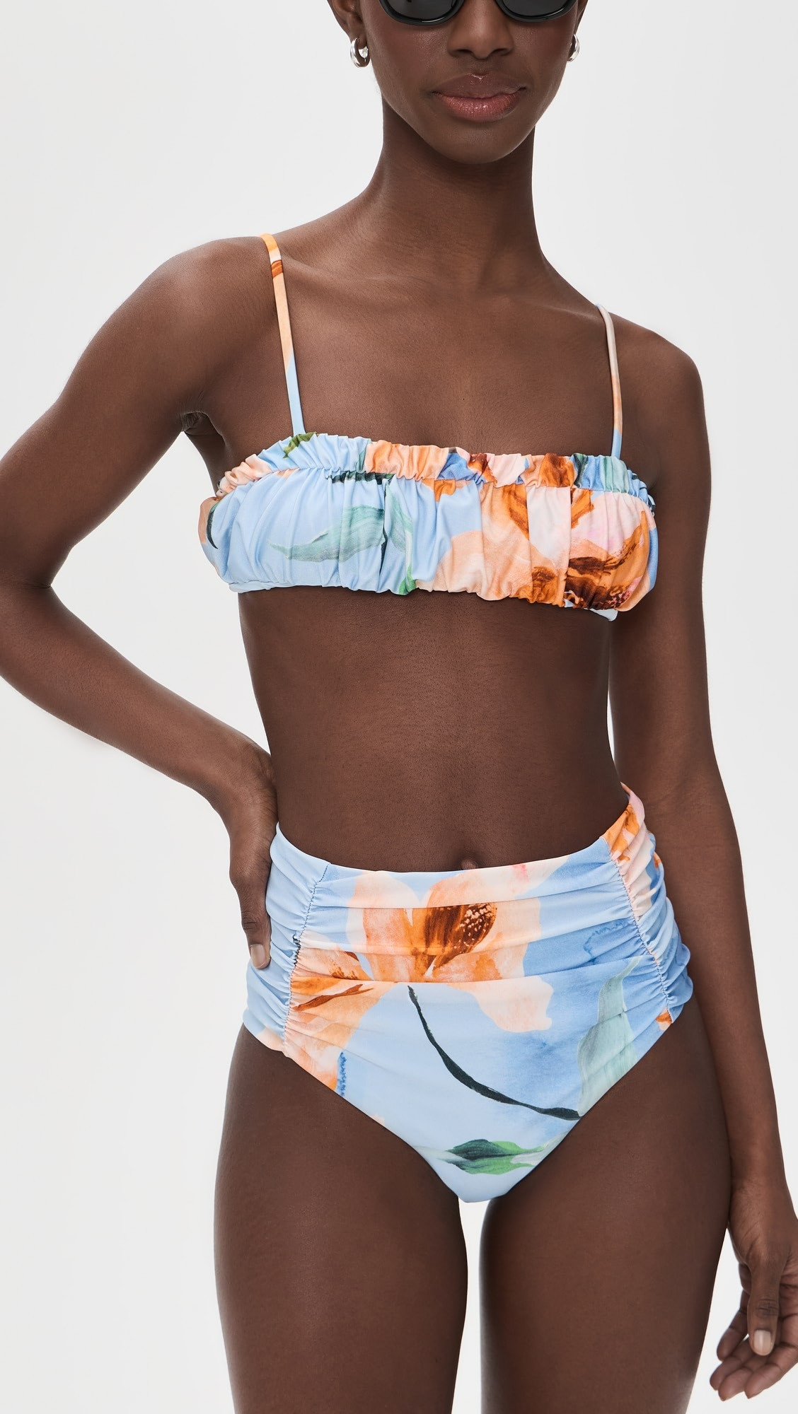MINKPINK Sunspell Ruched Bikini Top | Shopbop | Shopbop