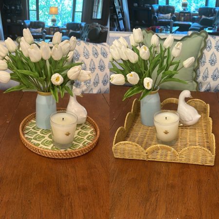 Belk and Amazon rattan tray and the best faux tulips ever!


#LTKhome #LTKfindsunder50 #LTKSeasonal