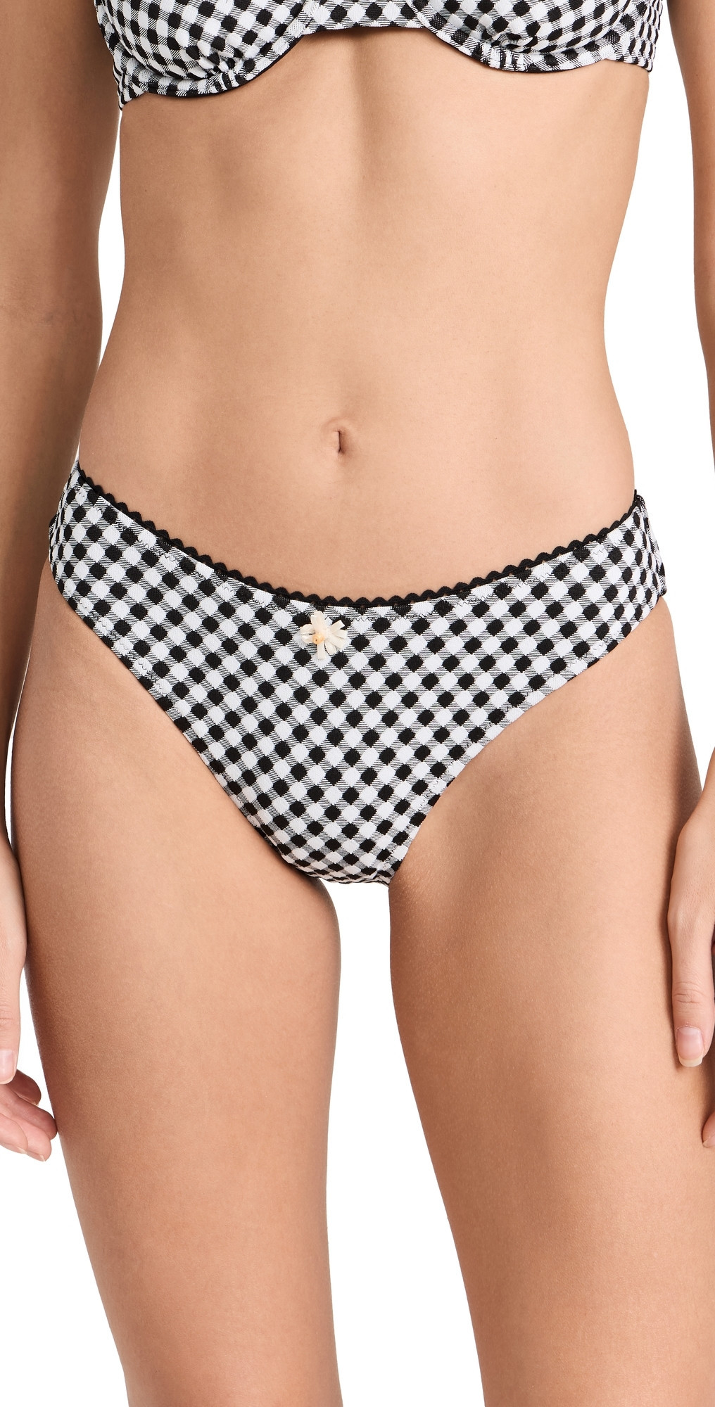 Solid & Striped The Daphne Bottoms Blackout X Marshmallow XS | Shopbop