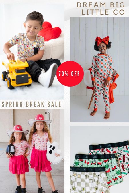 @dreambiglittleco is having a huge spring break sale 🌸 here’s some of my favorites from the 70% off section! #ad

Perfect time to stock up for Halloween and Christmas pjs or even Valentine’s Day next year! ❤️ 


#LTKSeasonal #LTKsalealert #LTKkids