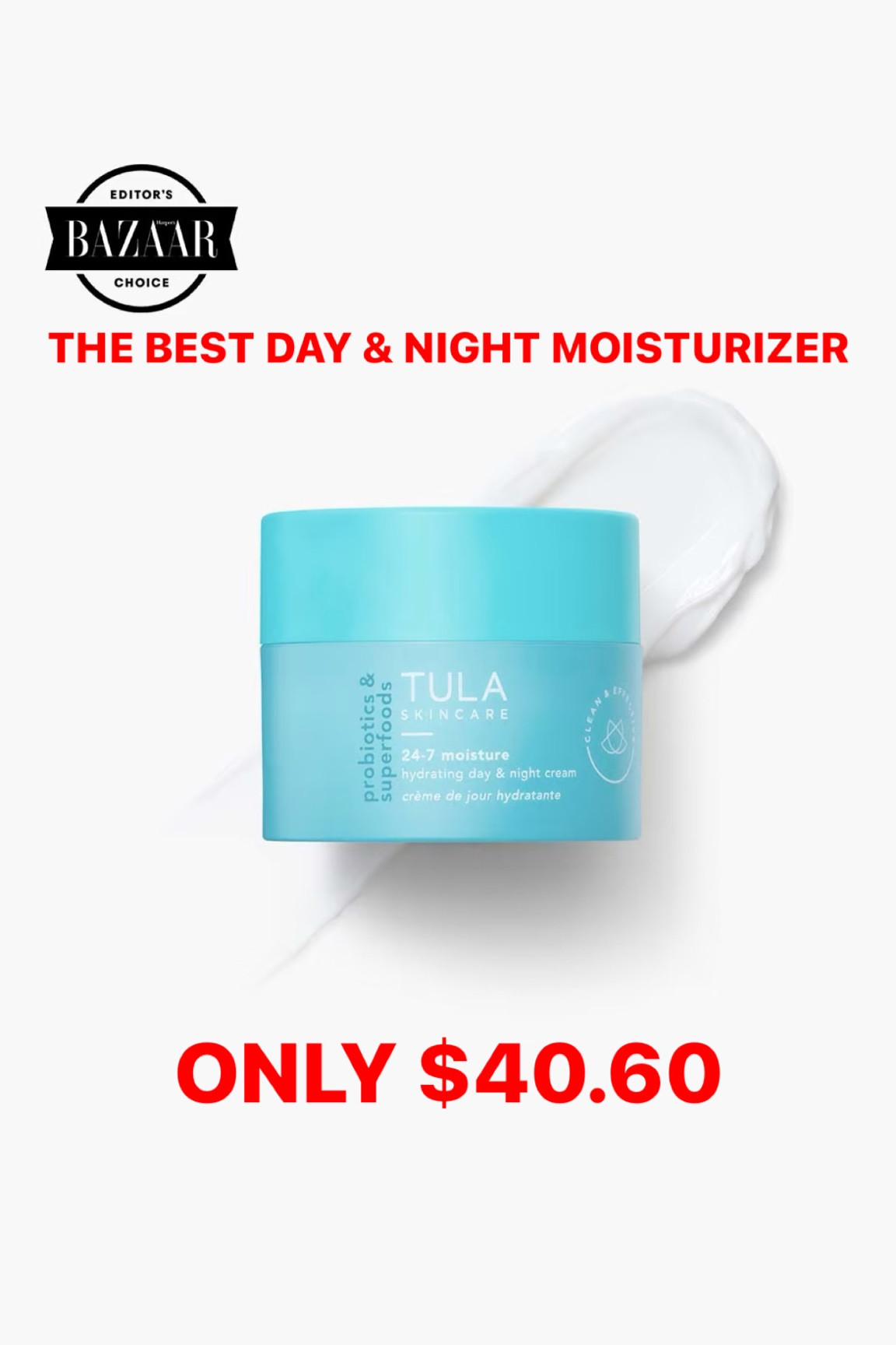 30% off + FREE shipping at Tula for Black Friday! I highly recommend the 24/7 daily moisturizer for mornings and evenings! 

#LTKHoliday #LTKCyberWeek #LTKGiftGuide