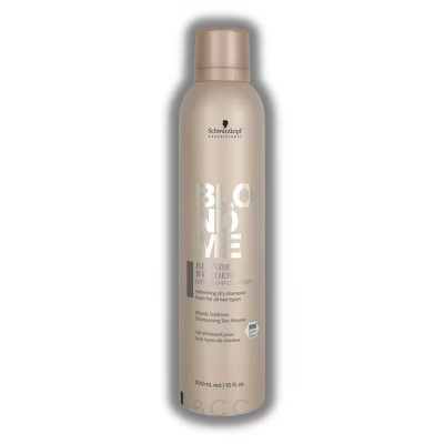 Schwarzkopf Pro Blondme Blonde Wonders Dry Shampoo Foam | Volumizing Shampoo for Color Treated and Natural Blondes (10 oz) | Target