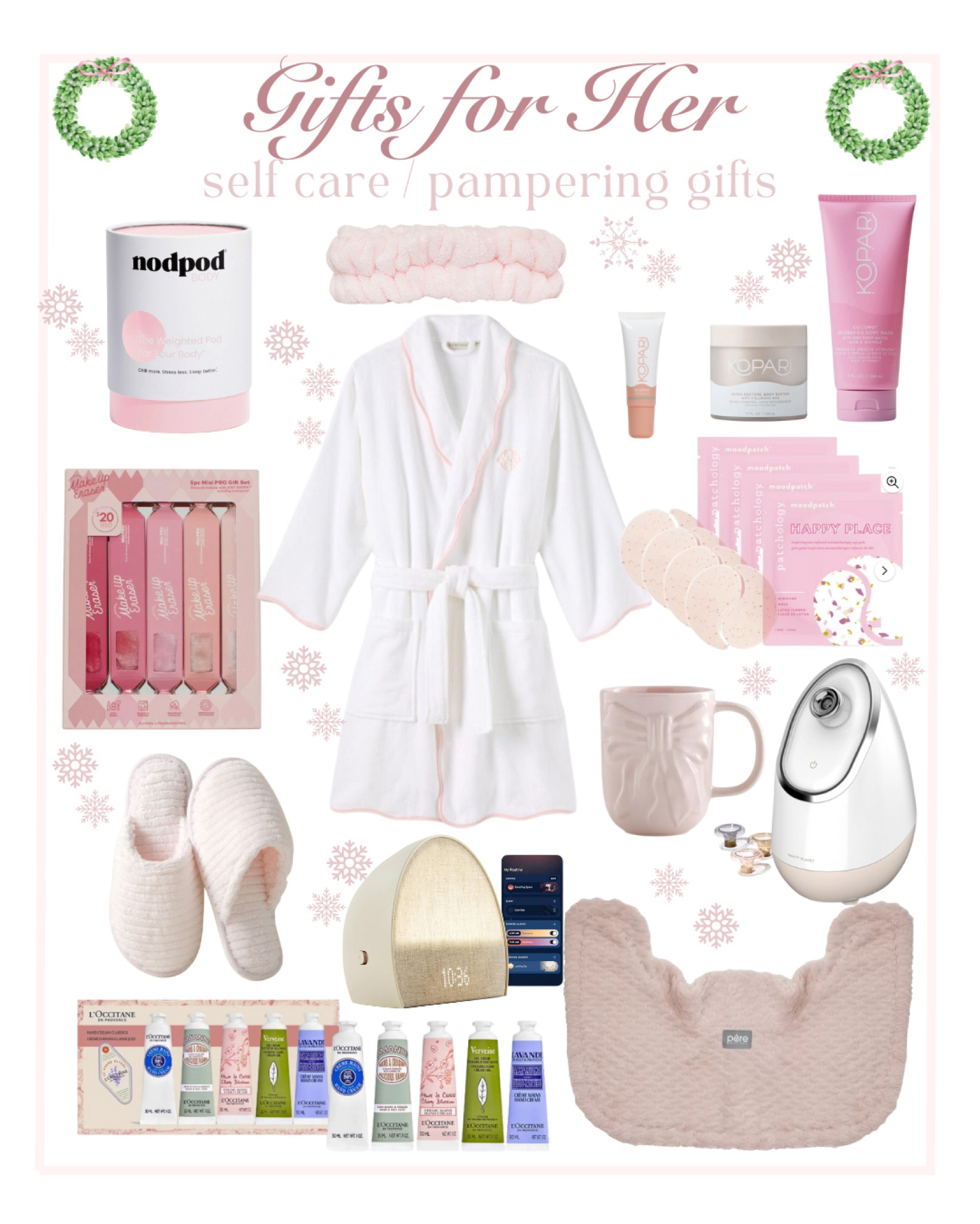 Holiday gift guide for her! Self care/pampering gifts!

#LTKGiftGuide #LTKSeasonal #LTKHoliday