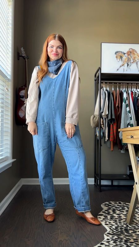 The cutest look for less outfit.
Slowly getting back to fully styling an outfit and it felt so good.

$50 look for less jumpsuit I’m in a medium. They run TTS

Everything else linked or an alternative linked. 



#LTKfindsunder50 #LTKSeasonal #LTKstyletip