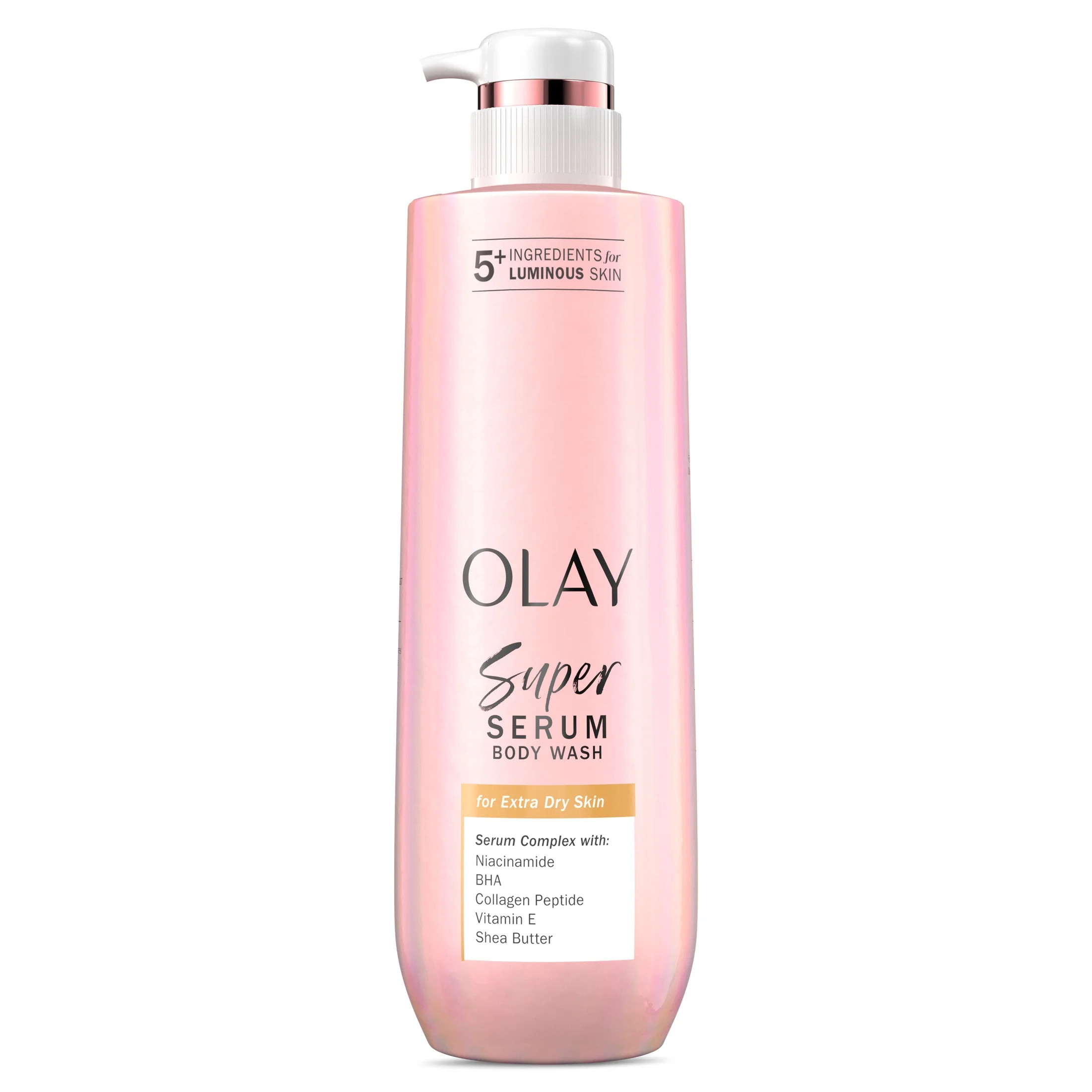 Olay Super Serum Hydrating Body Wash for Normal Skin, 20 fl oz, Serum Complex for Luminous Skin | Walmart (US)