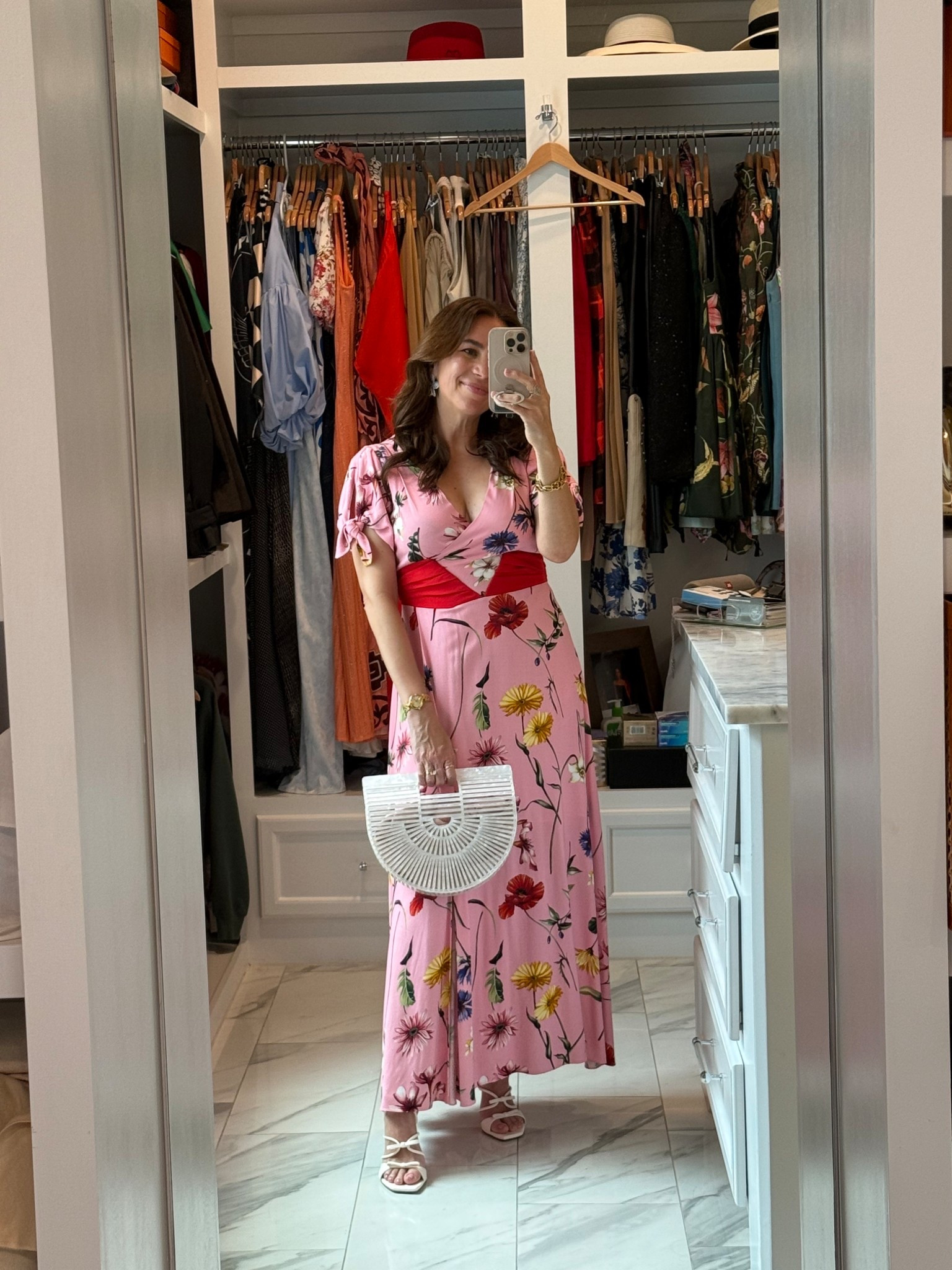 Court Royal was in full effect today flower 🌸 dress, bag and shoes all linked here ✨ 

#LTKOver40 #LTKootd #LTKWedding