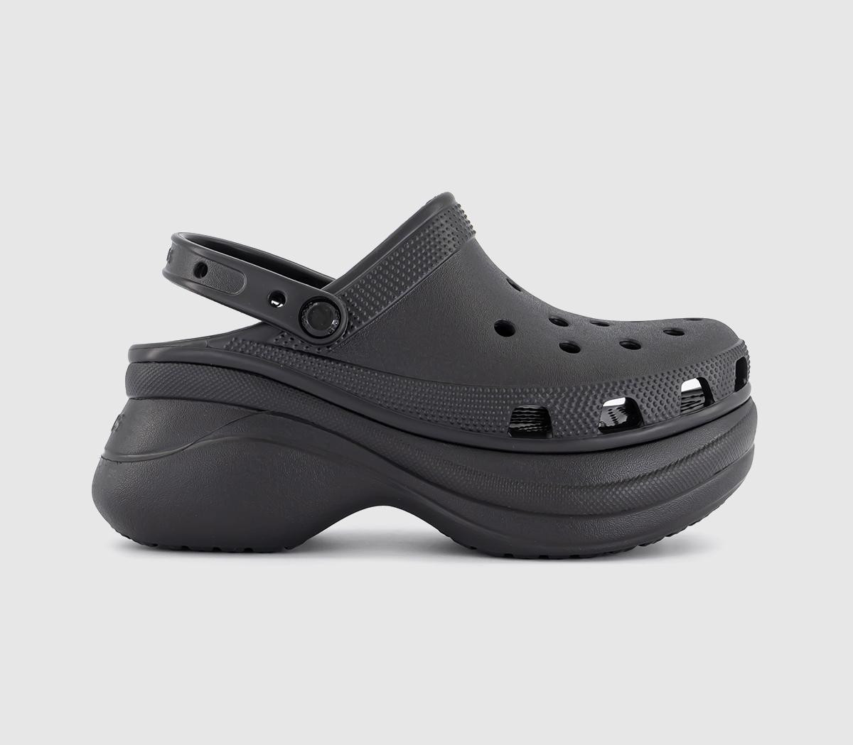 Crocs Womens Bae Clogs Black, 8 | Office Shoes (UK)