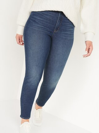 Extra High-Waisted Rockstar 360° Stretch Super Skinny Jeans for Women | Old Navy (US)