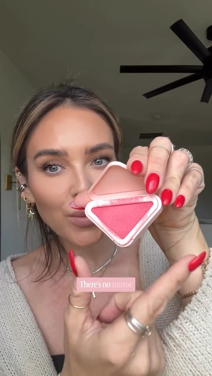 Prada beauty touch blush review & swatches with a bonus round of commentary