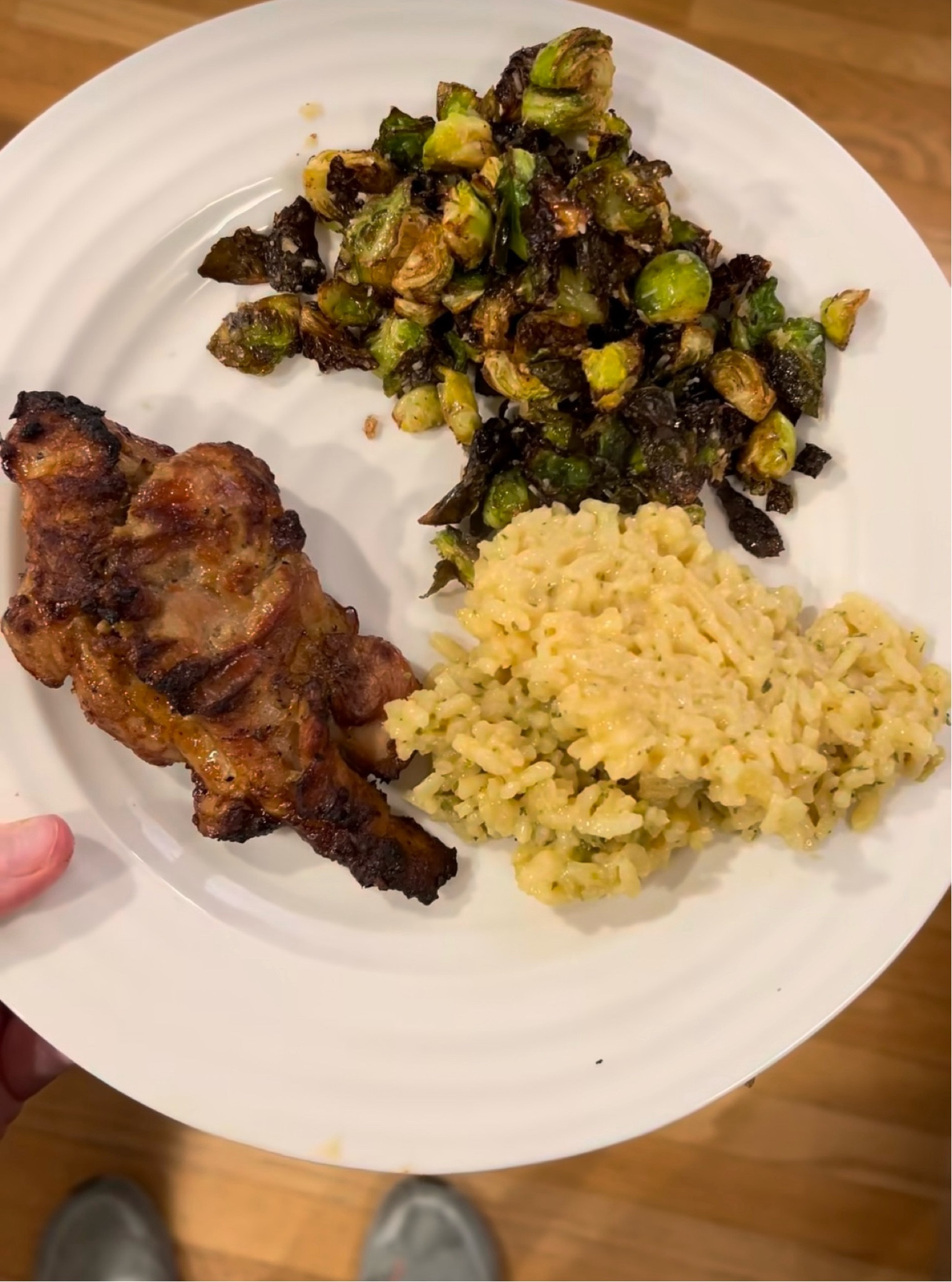 2/3 of this meal was made with my ninja 4-in-1 grill. I use it 90% of the nights I’m cooking. I use the grill & air crisp function equally- it’s like having a grill and air fryer in one! My fave kitchen purchase, ever 🤍

#LTKGiftGuide #LTKhome #LTKHoliday