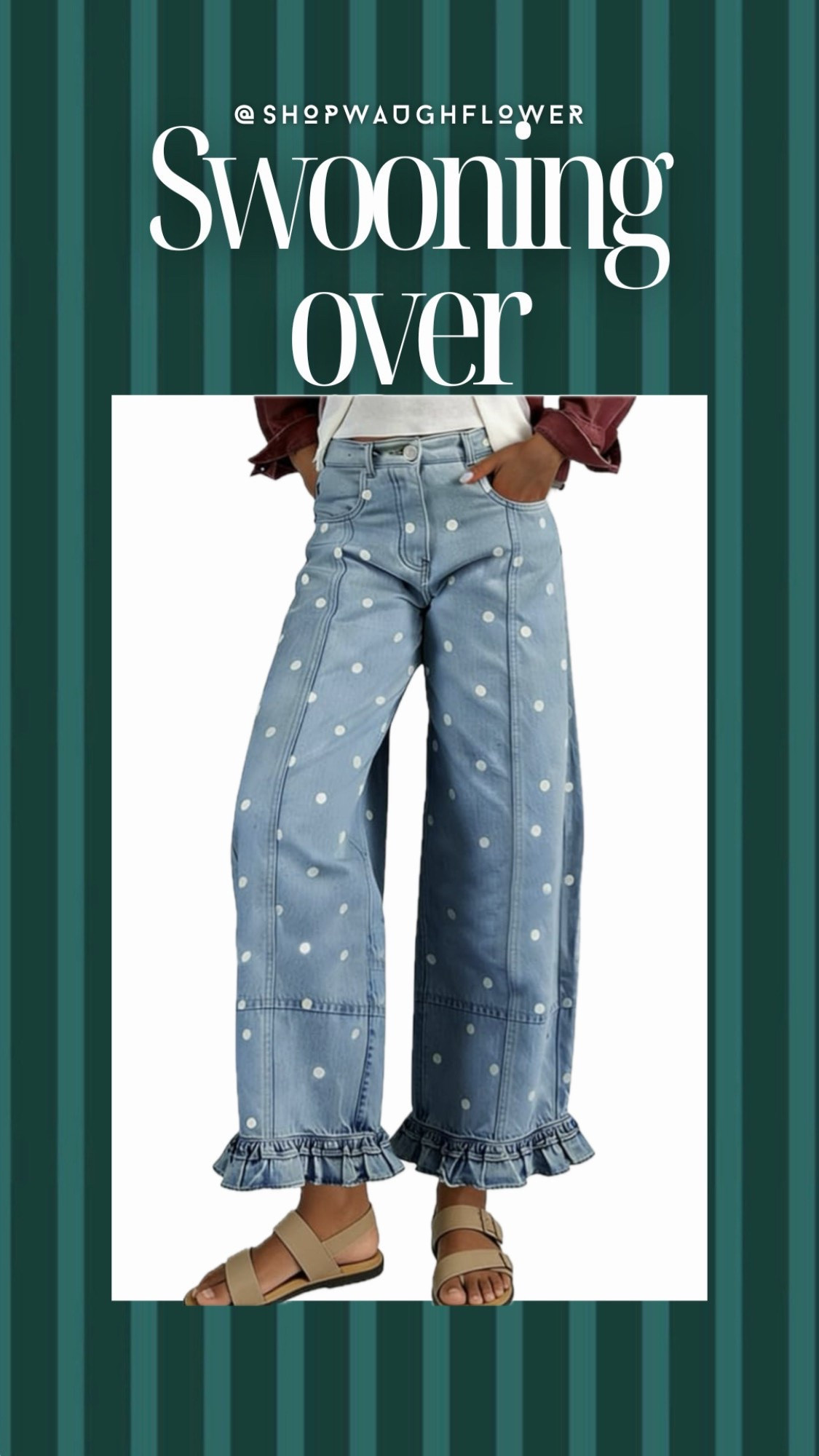 Polka dot jeans

#LTKdayinmylife #LTKgrwm #LTKootd