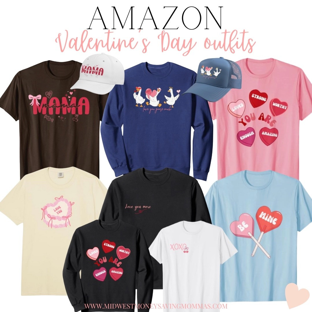 Valentine’s Day outfits

Tshirts  sweatshirts  trucker hat  baseball cap  mom outfit  trendy fashion 

#LTKmomlife #LTKootd #LTKgrwm
