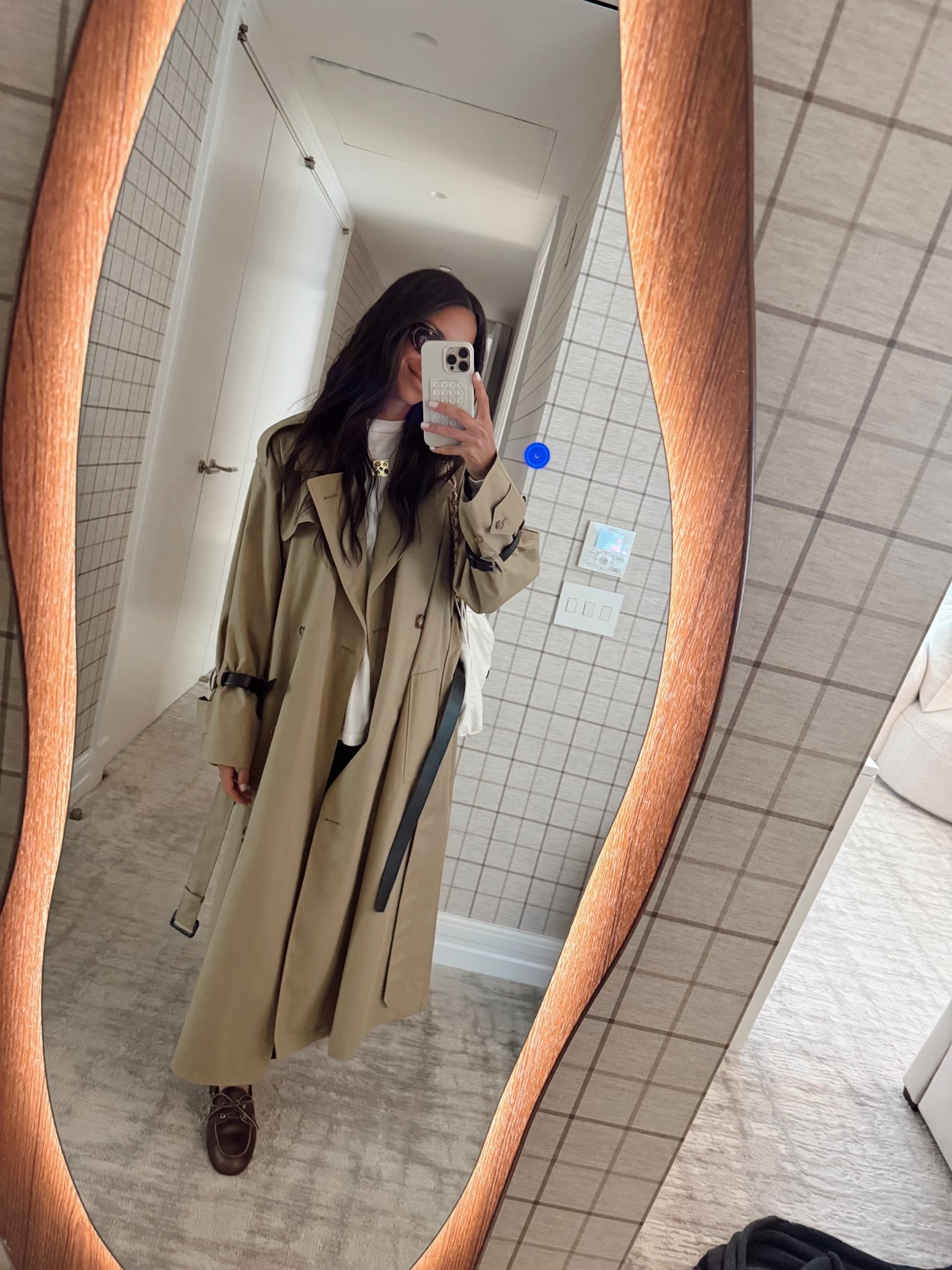 OOTD! Love this trench coat

#LTKStyleTip #LTKSeasonal