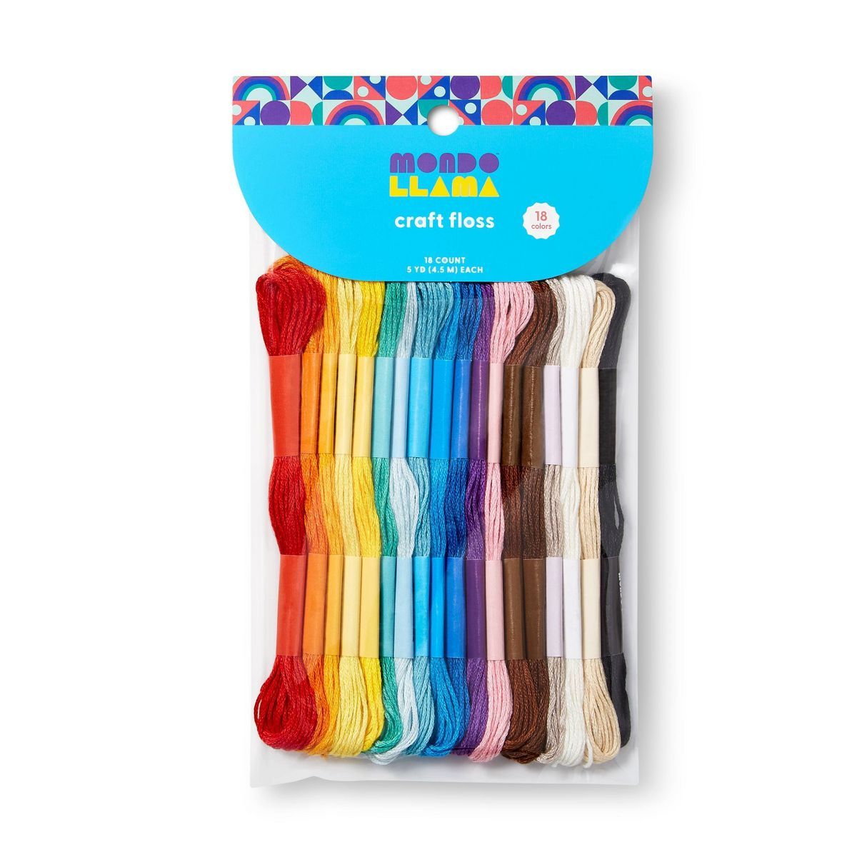 18ct Craft Floss Set - Mondo Llama™ | Target