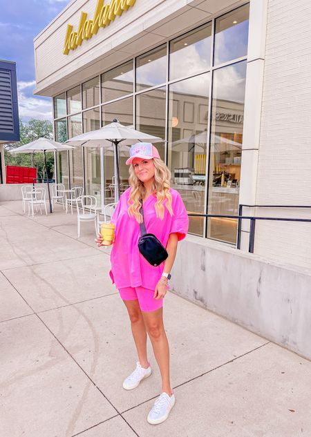 Pink casual set
Summer outfit
Vacation outfit
Active set


#LTKActive #LTKshoecrush #LTKfindsunder100