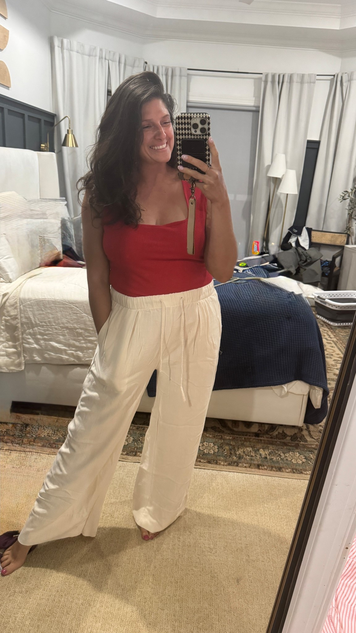 I love the flattering neckline on this Lulus top, and I’m obsessed with these wide-leg linen pants from Amazon. The fit is so comfortable yet chic—just add a little jewelry and you’re instantly put together. Perfect for everyday wear, travel, or a casual night out. 


#lulus #lulusoutfit #lulusstyle #amazonfinds #amazonfashion #amazonstyle #founditonamazon #outfitinspo #ootdinspo #outfitideas #fallstyle #casualstyle #linentrend #widelegpants #everydaystyle

#LTKSaleAlert #LTKHome #LTKStyleTip