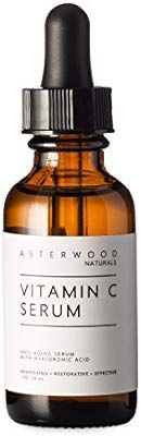 Vitamin C 1 oz Serum with Organic Hyaluronic Acid, Lighten Sun Spots, Anti Aging, Anti Wrinkle, L... | Amazon (US)