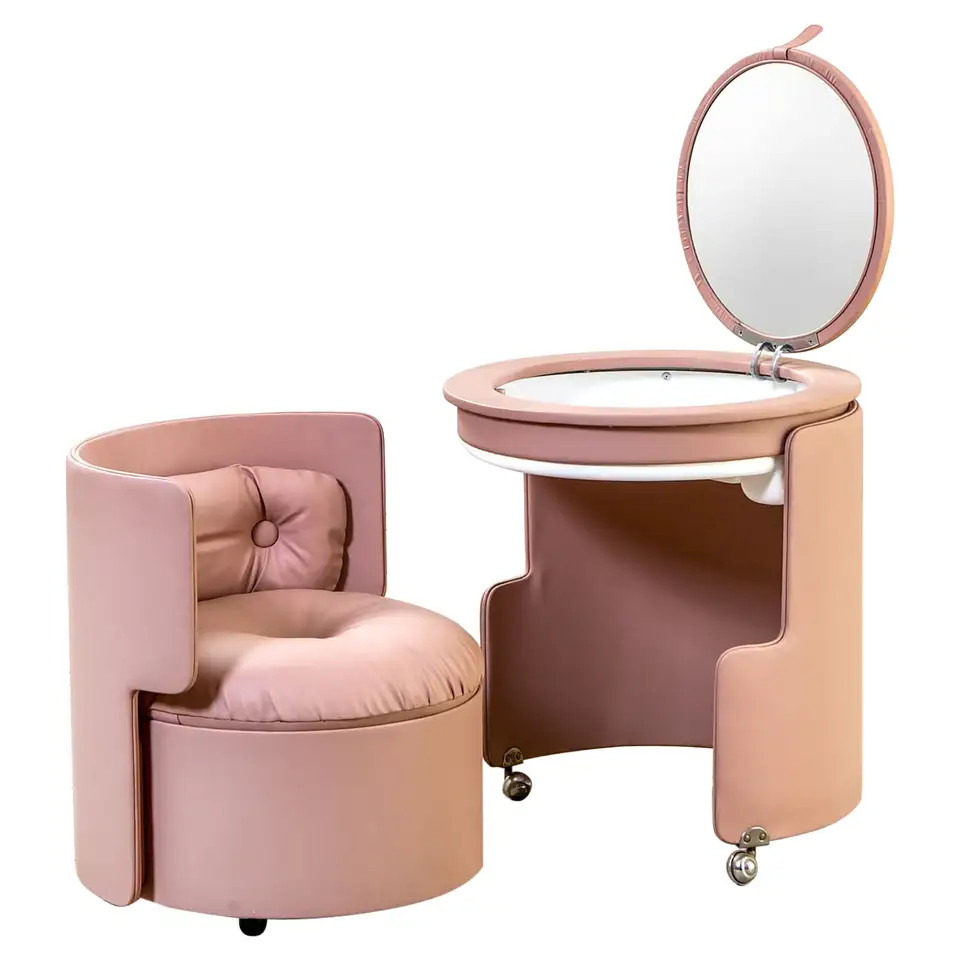 20th Century Luigi Massoni for Poltrona Frau Dilly Dally Vanitiy Dressing Table | 1stDibs