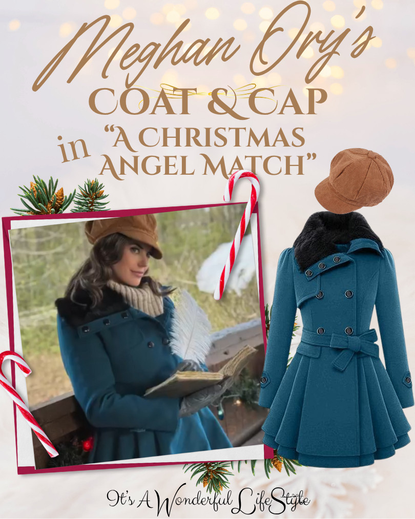Get Meghan Ory's stylish, chic coat and newsboy cap in "A Christmas Angel Match" on Hallmark Channel! ✨

You can grab them in my LTK Shop. 

 #LTKSeasonal #LTKFindsUnder100 #LTKStyleTip