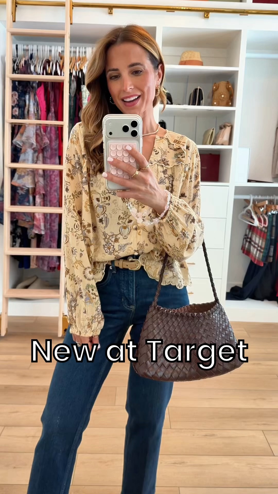 New at Target! The cutest fall tops that look great with jeans! Wearing XS in top and XS petite in jeans (code LISAMARIEXSPANX on first time purchases). Fall outfits. Fall style. Boho style tops. Every day outfit. Mom outfit. Elevated casual outfit. Teacher outfits.

#LTKootd #LTKSeasonal #LTKPetite