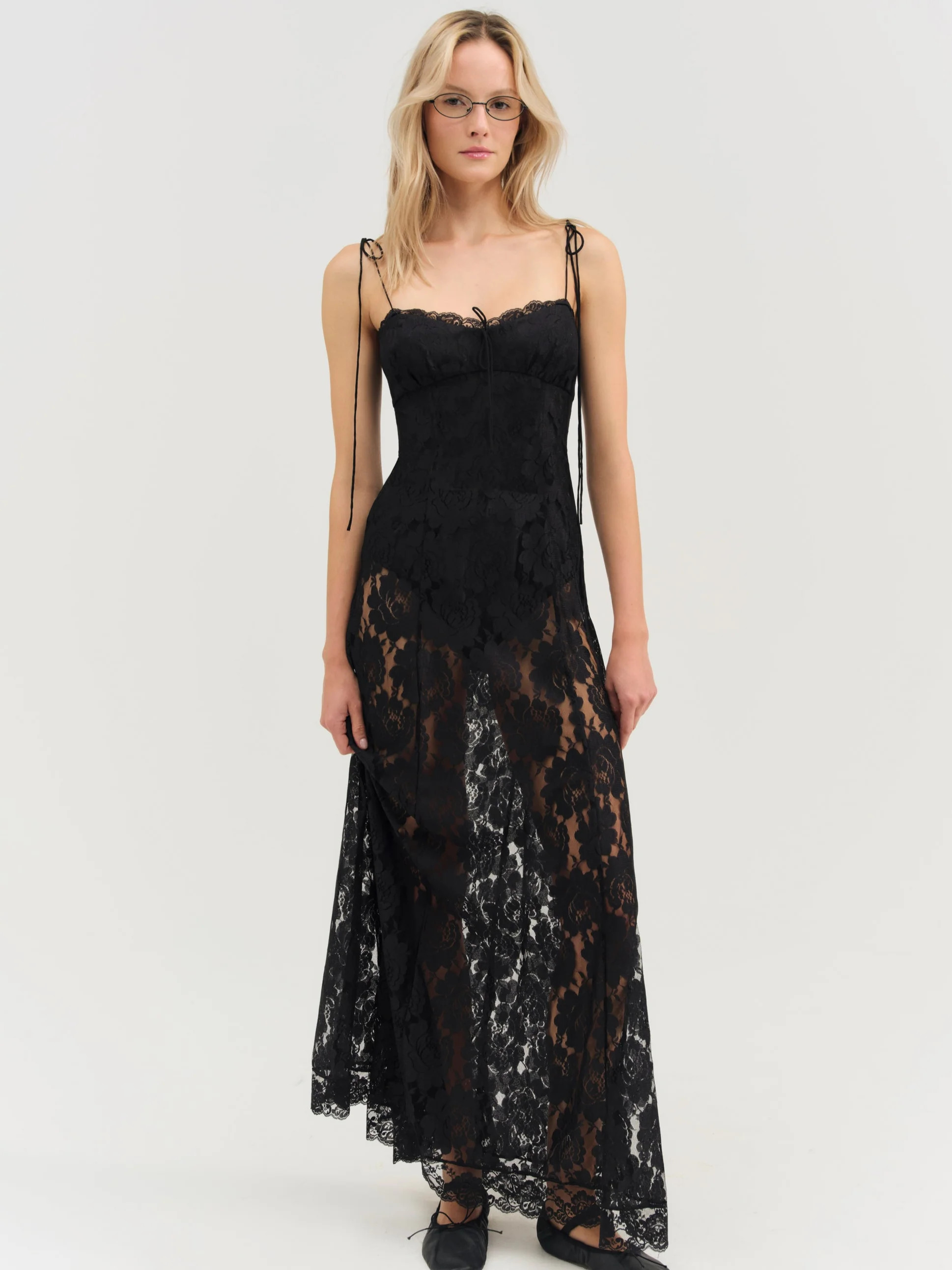 Claudia Rose Lace Maxi Dress | For Love & Lemons