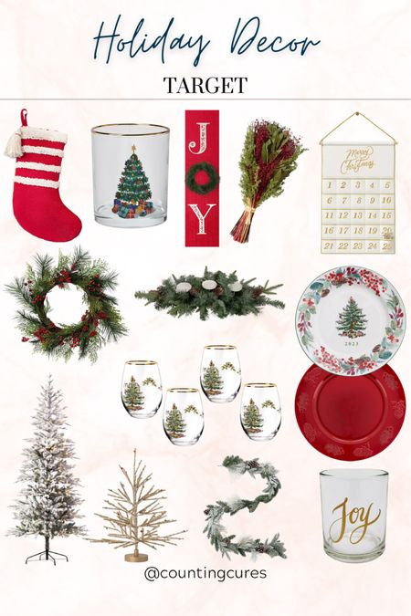 Upgrade your holiday decor with these affordable Christmas decor pieces from Target!
#designtips #redandgreen #seasonalstyling #homeinspo

#LTKstyletip #LTKHoliday #LTKhome