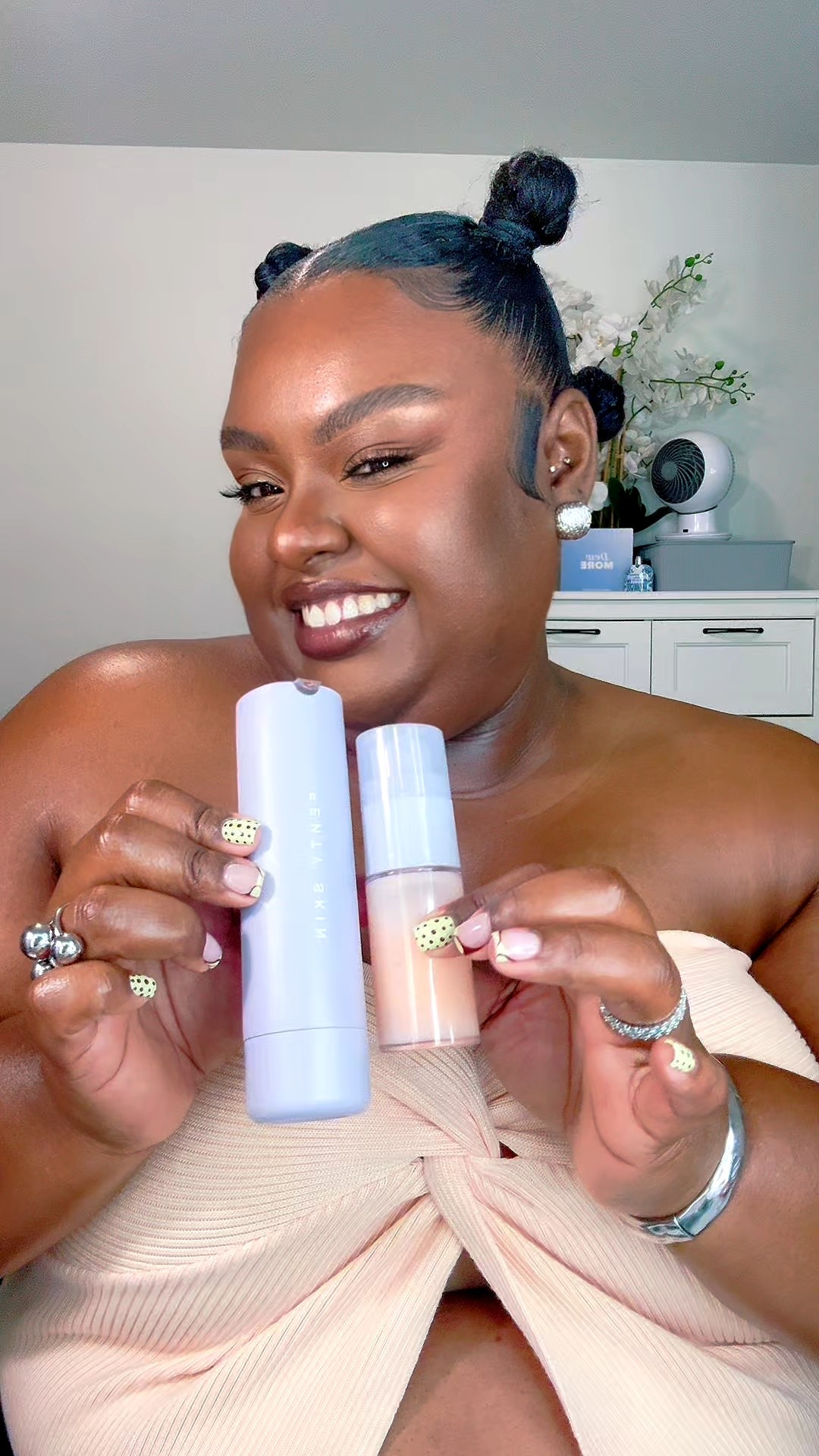 Dew it all serum! Wore this to a baseball game and it was so TEA!

#LTKBeauty #LTKFindsUnder100