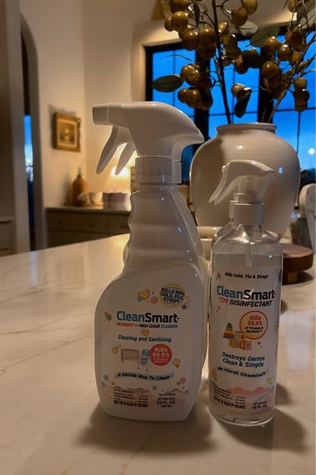 Trying out some new disinfectant spray for all of the baby toys we have. Will report back on it! 

#LTKkids #LTKhome #LTKbaby