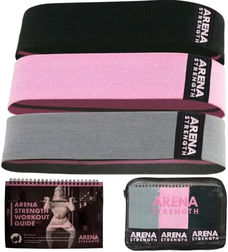 Arena Strength Fabric Booty Bands - Fabric Exercise Bands for Legs and Butt | Fabric Resistance B... | Amazon (US)