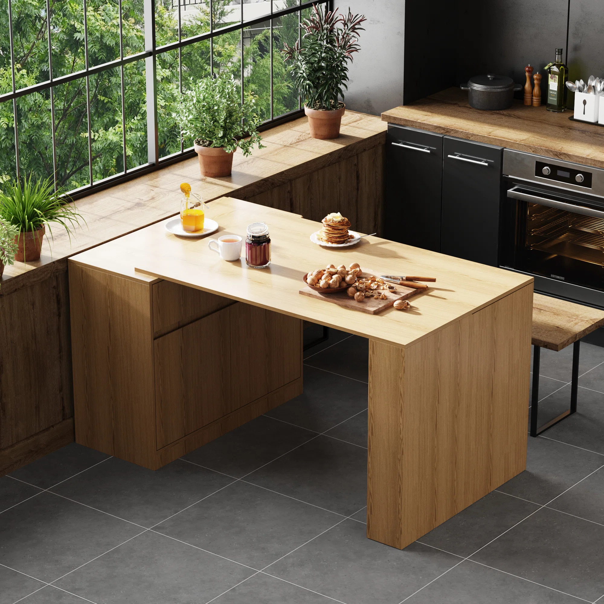 Folding Extendable Dining Table | Wayfair North America