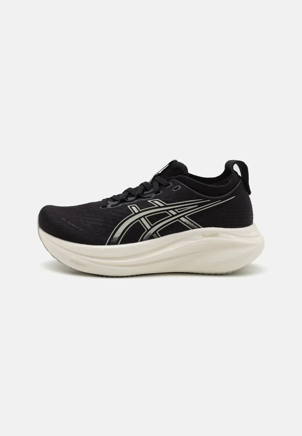 Women's Gel Nimbus 27 Shoes In Black/lake Grey | Shop Simon