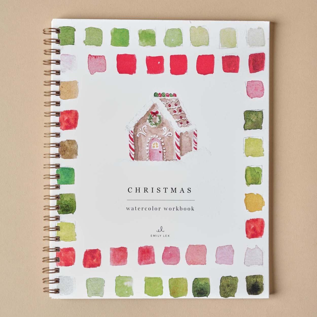 Christmas Watercolor Workbook | Magnolia