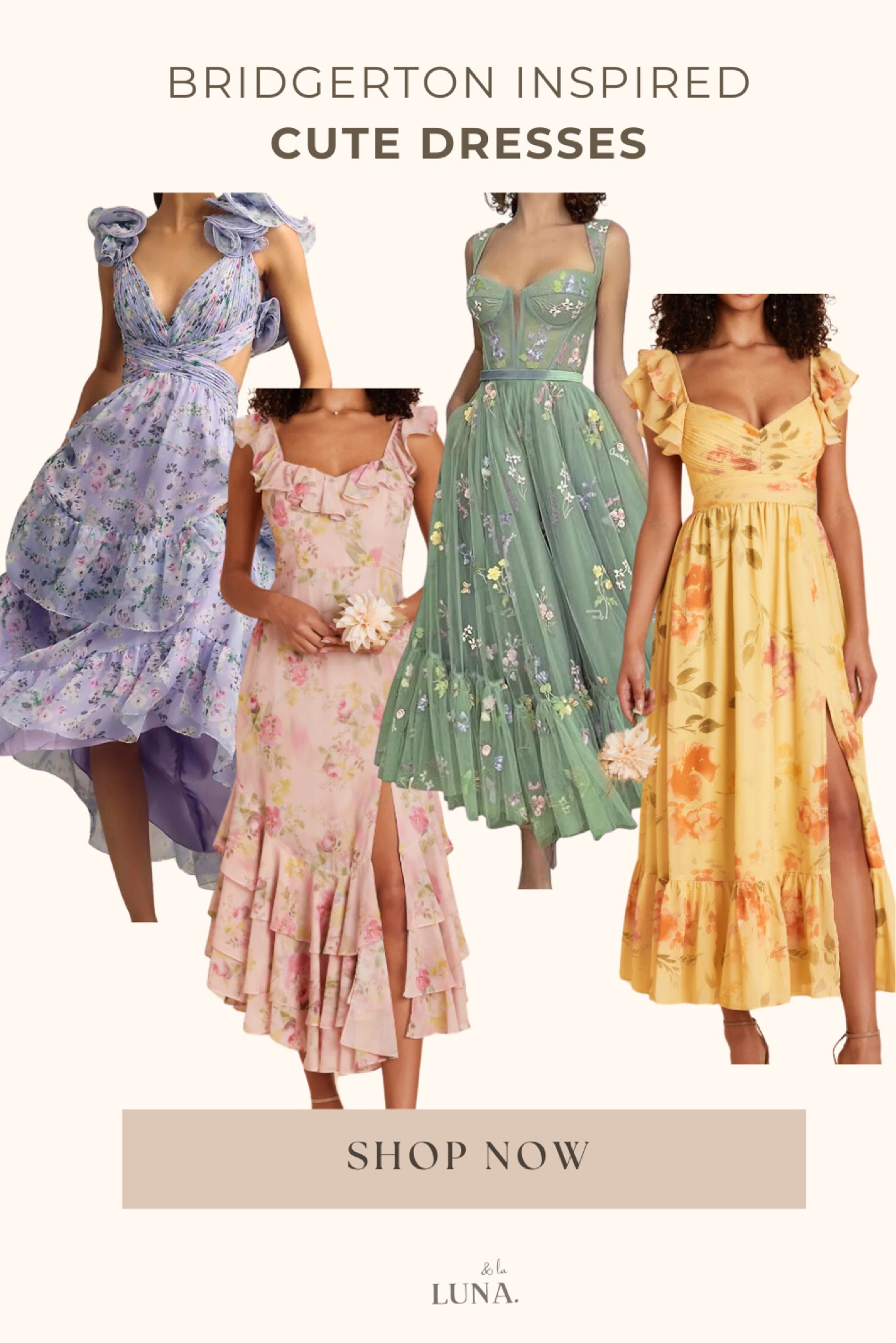 Bridgerton Season 3 just dropped and I could not stop thinking about their gorgeous dresses and outfits this season. Here are a few top Bridgerton Inspired dresses that would be perfect for a tea party, wedding, or just to feel like royalty from a story. #bridgerton #dress #outfit #aesthetic #cute

#LTKFestival #LTKSeasonal #LTKParties