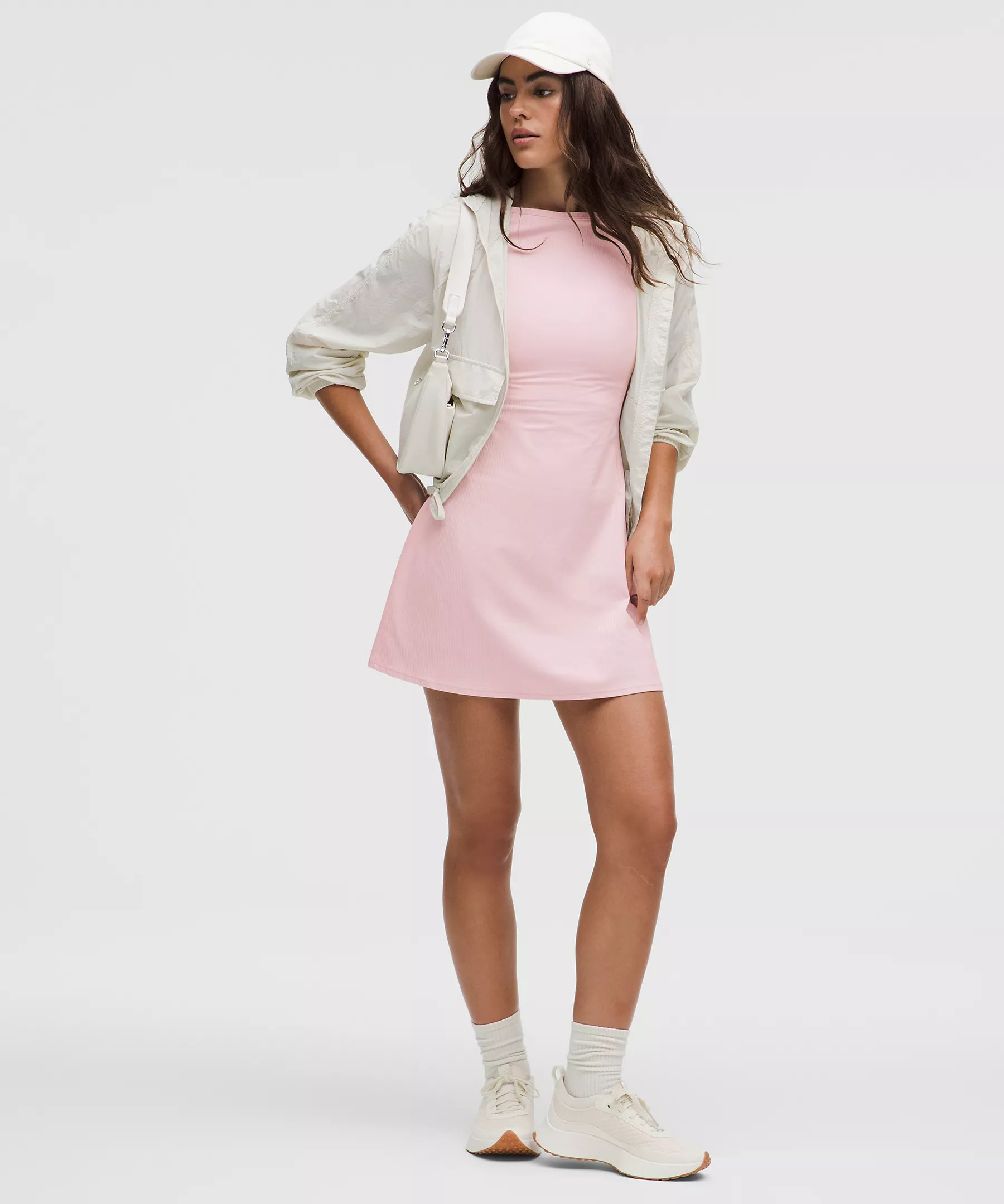 All Aligned Ribbed Mini Dress | Lululemon (US)
