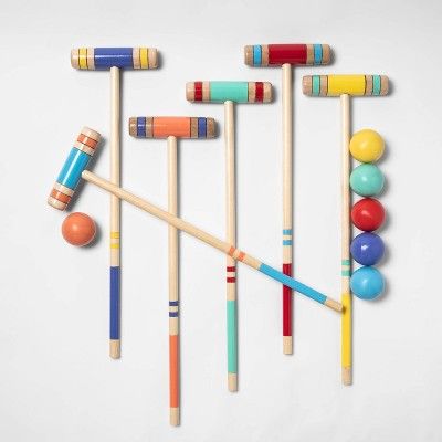 Kids' Croquet Lawn Sports Set - Sun Squad™ | Target