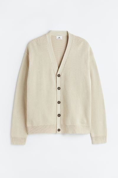 Relaxed Fit Fine-knit Cardigan | H&M (US + CA)