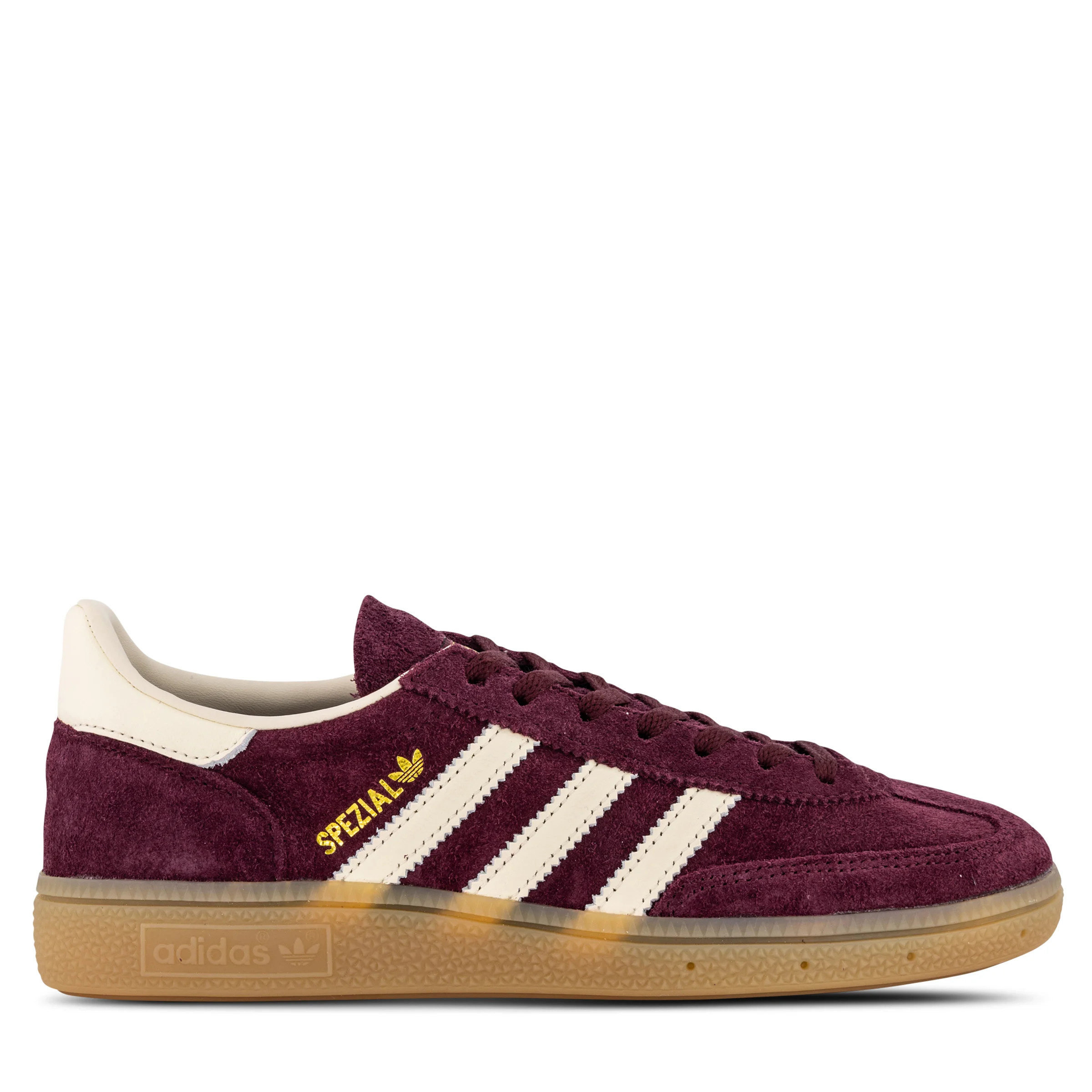 adidas Originals Handball Spezial Womens Maroon/Cream White/Gold Met. | Hype DC | Hype DC