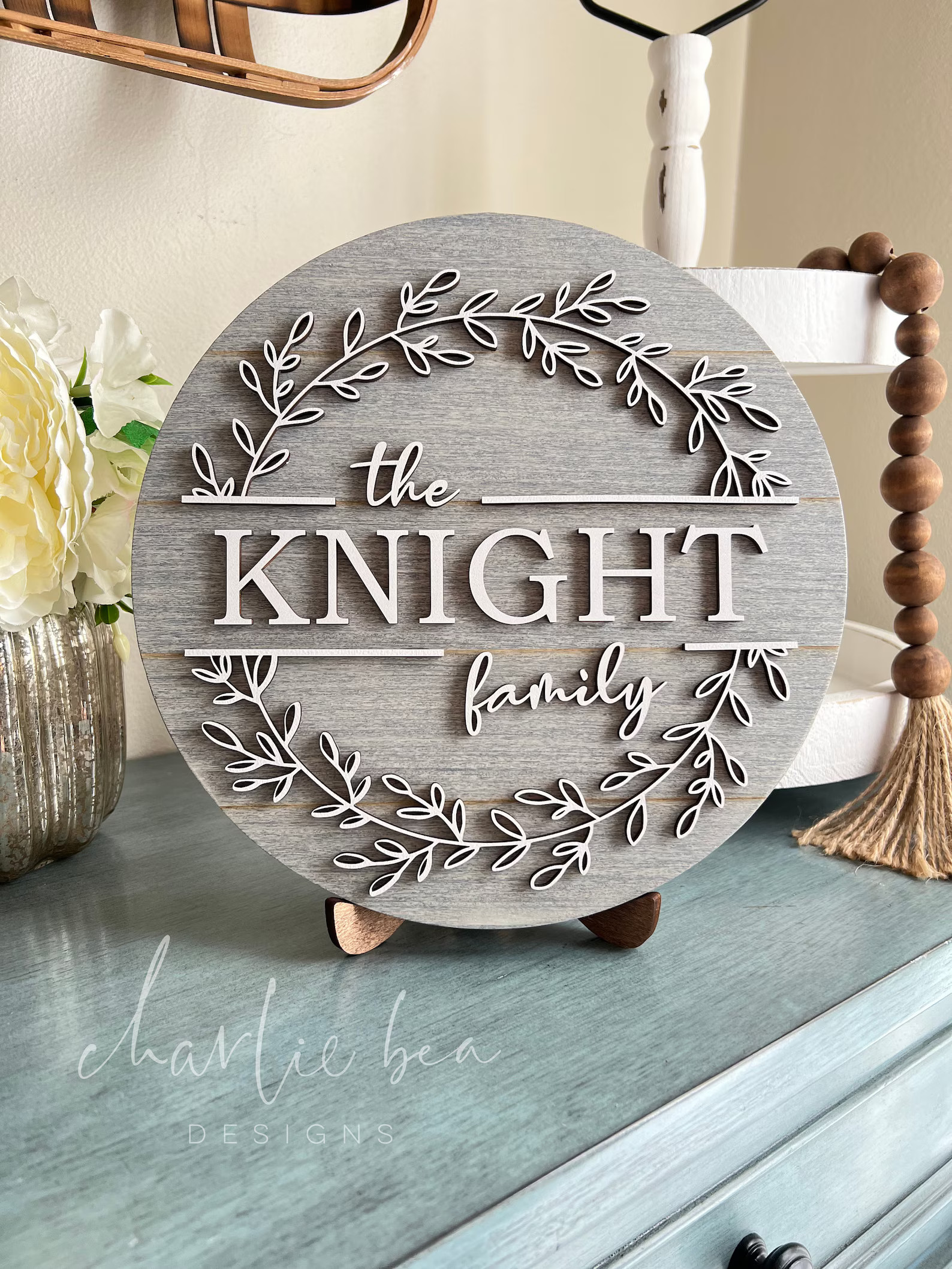 Rustic Last Name Sign Shiplap Wall Decor House Warming Gift - Etsy | Etsy (US)