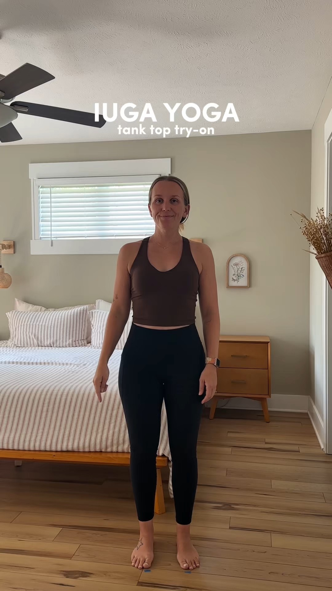 Buttery soft, supportive, and stylish in every color 🤍🖤🤎

I tried the IUGA Adjustable Racerback Tank in all three shades pink, black, and brown and now I can’t pick a favorite.
 Here’s why I love them: ✨ Buttery-soft, four-way stretch fabric that feels like a second skin ✨ Adjustable Y-back for the perfect fit + full range of motion ✨ Removable pads for comfort & versatility ✨ V-neck design that’s both flattering and functional ✨ Extended hem that stays put in workouts & works for everyday wear

From gentle yoga to running errands, this tank is that one piece you’ll keep reaching for. Which color is your vibe: pink, black, or brown?

The link to shop will be in my bio. 

#IUGAActivewear #ActivewearTryOn #WorkoutTank #YogaStyle #Athleisure #ActiveLiving #OOTDInspo #WardrobeStaples #EverydayAthleisure

#LTKActive