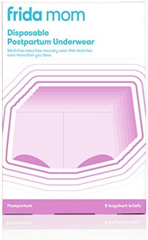 Frida Mom Disposable Postpartum Underwear (Without pad) | Super Soft, Stretchy, Breathable, Wicki... | Amazon (US)