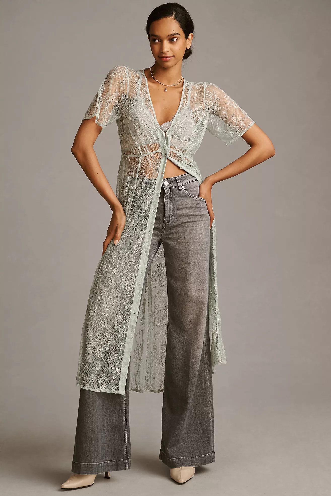 Closed Glow-Up High-Rise Wide-Leg Jeans | Anthropologie (US)