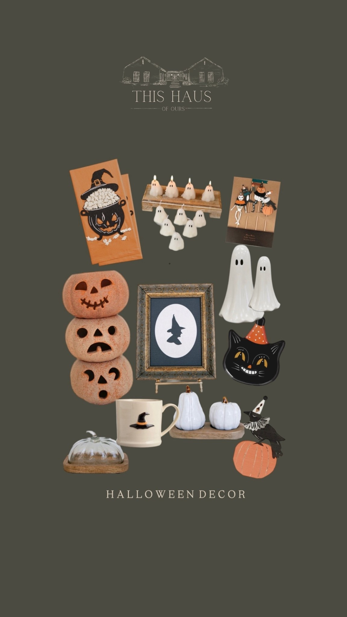 Vintage Halloween decor 

#LTKSeasonal #LTKFindsUnder50 #LTKHome