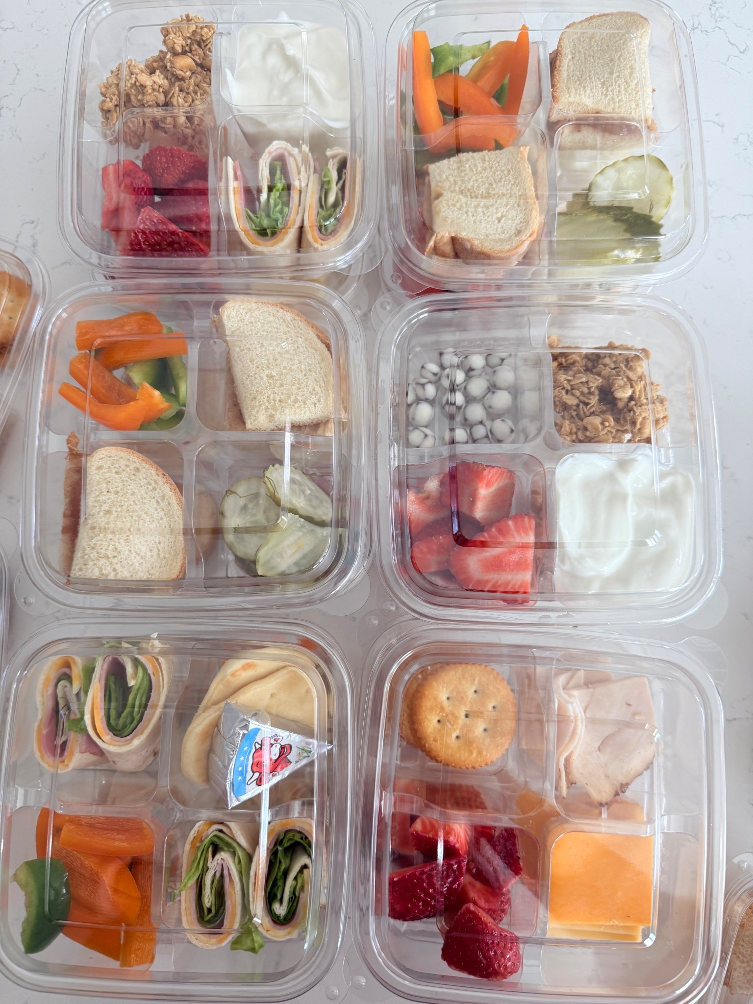 Snacks for busy sports nights!! Containers linked here! 