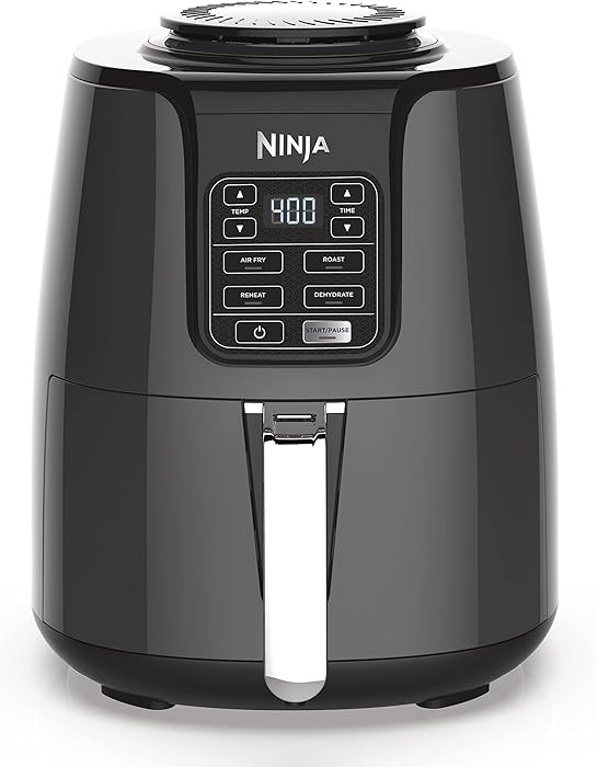 Ninja Air Fryer | 4 QT Capacity | 4-in-1 Roast, Crisp, Roast, Reheats, & Dehydrates | Dishwasher ... | Amazon (US)