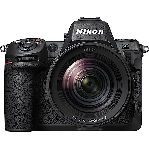 Nikon Z 8 with Zoom Lens | Professional full-frame mirrorless hybrid stills/video hybrid camera with 24-120mm f/4 lens | Nikon USA Model | Amazon (US)
