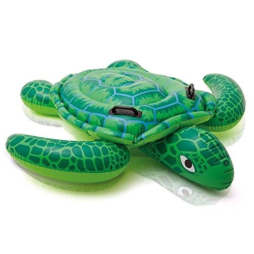 Intex Lil' Sea Turtle Ride-On Pool Float, 59" x 50", for Ages 3+ | Walmart (US)