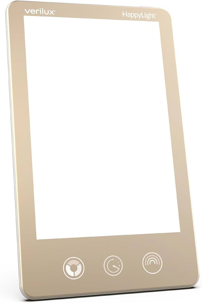 Verilux® HappyLight® Luxe - Light Therapy Lamp with 10,000 Lux, UV-Free, LED Bright White Light... | Amazon (US)