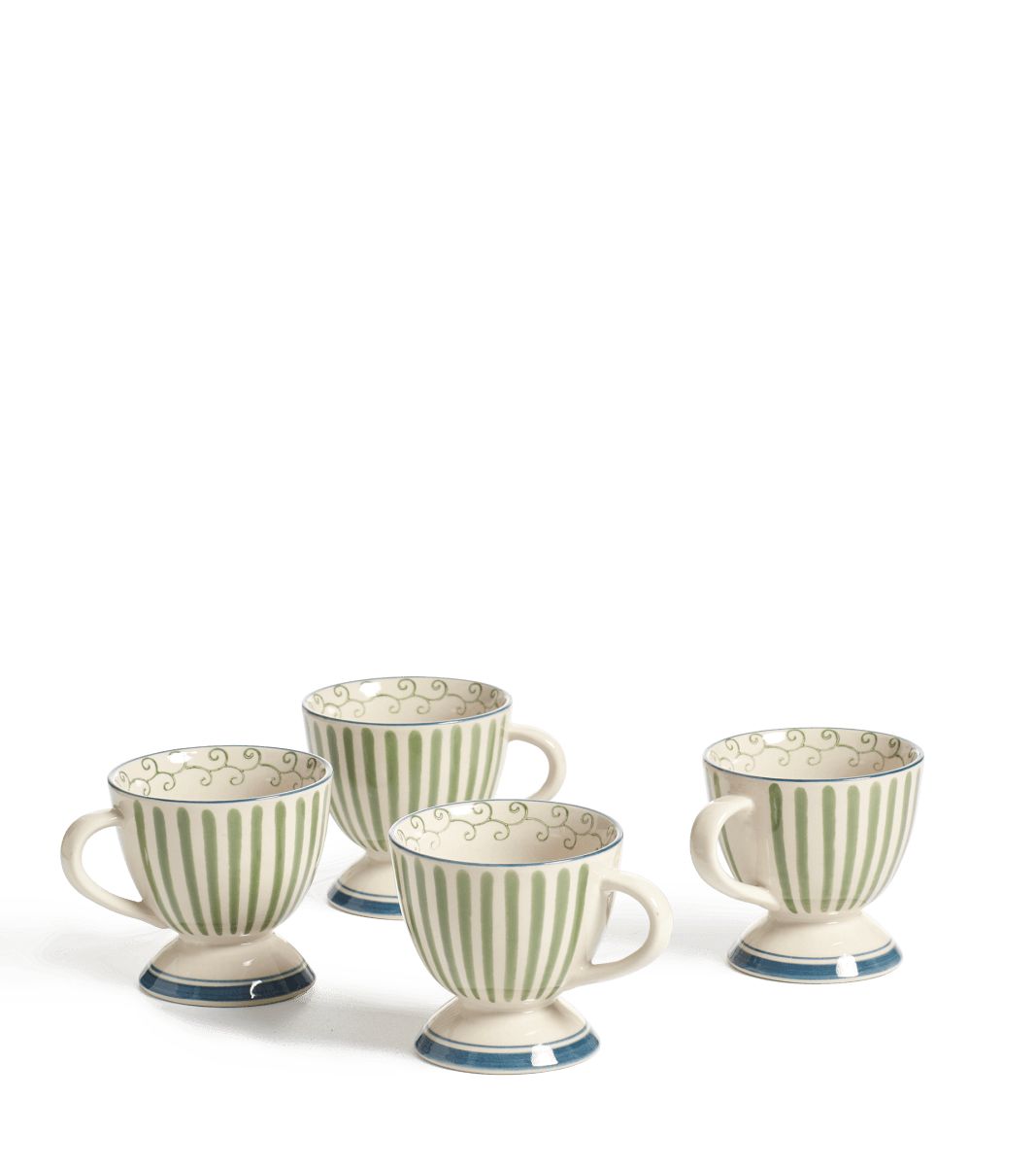 Set of Four Kintaro Mugs - Putting Green | OKA US