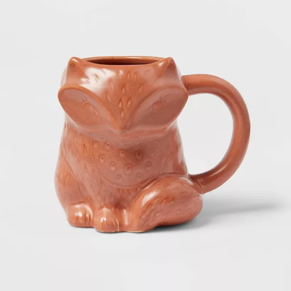11oz Stoneware Fox Mug - Threshold™ | Target