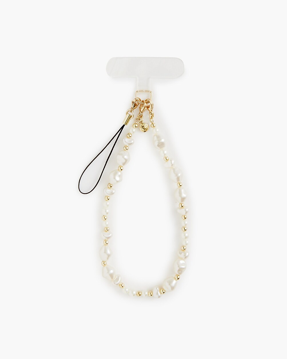 Faux-pearl phone lanyard | J.Crew Factory